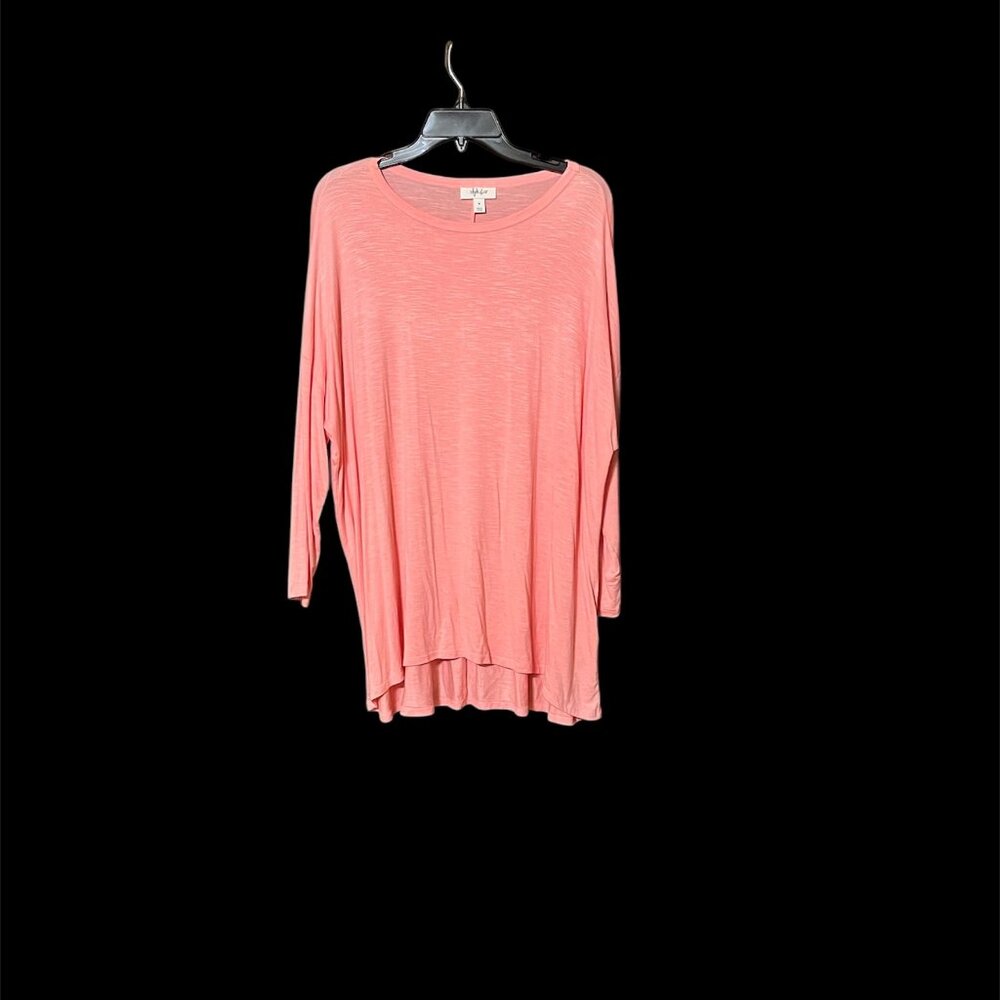 3/4 sleeve peach color tunic